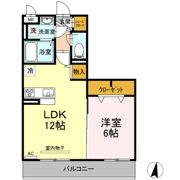 銀河タウン Eの間取り画像