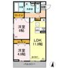 銀河タウン Eの間取り画像
