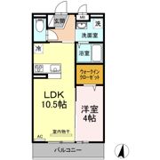 銀河タウン Eの間取り画像