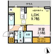 エスポワールD菜園の間取り画像