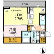 エスポワールD菜園の間取り画像