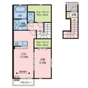 Prendre(プランドール)B棟の間取り画像