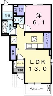 アンバーコートの間取り画像