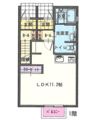 エステート柳原町Aの間取り画像