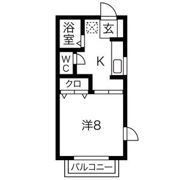 プリムヴェール館向町B棟の間取り画像