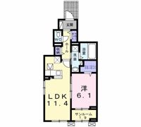 マルシェⅢの間取り画像