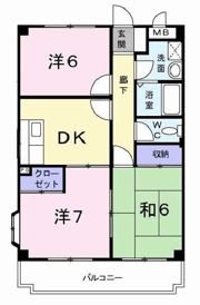MANSION LOTUSの間取り画像