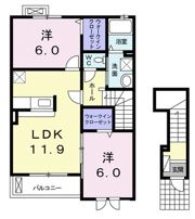 セウ アジュールの間取り画像