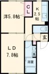 レモンハイツ山の手の間取り画像