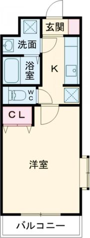 カウベルⅤの間取り画像