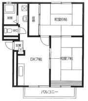 サンハイツ（川越）の間取り画像
