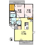 カーサ ルミノサ ウーノの間取り画像
