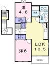 ラフレシールⅡの間取り画像