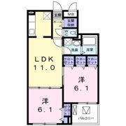 ラブリーの間取り画像