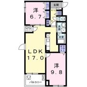 ラブリーの間取り画像