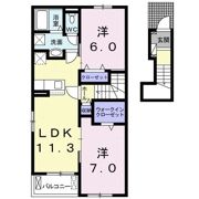 プレッソ太田Ⅲの間取り画像
