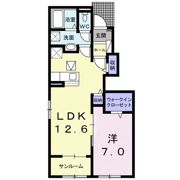 プレッソ太田Ⅳの間取り画像