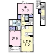 シャルマンビップⅡの間取り画像