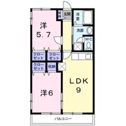 リヴィエールⅢの間取り画像
