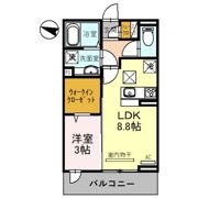 グランコート西大宮の間取り画像