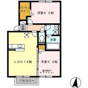 おおくぼの森 A棟の間取り画像