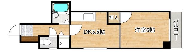 SPLASH WESTの間取り画像