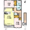 アンジュールの間取り画像