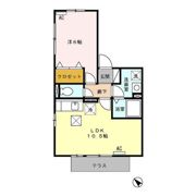カサベルテ翔の間取り画像