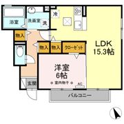 プリメーラ WESTの間取り画像