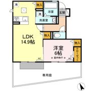 プリメーラ SOUTHの間取り画像