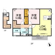 プリメーラ SOUTHの間取り画像