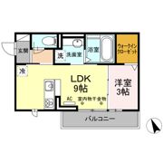 アンファン ナッツの間取り画像