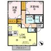 リビングタウン貴生川 B棟の間取り画像