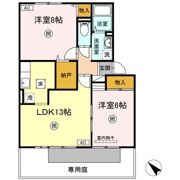 コンフォート松本の間取り画像