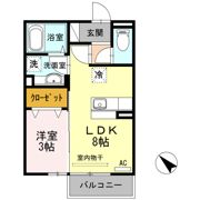 クレイスの間取り画像