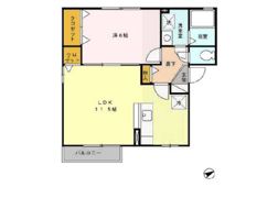 スカイフラワーⅣ A棟の間取り画像