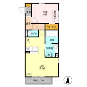 CREA LAKEの間取り画像