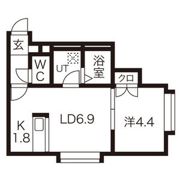 ヴィラージュ手稲本町の間取り画像