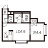 ヴィラージュ手稲本町の間取り画像