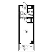 KMハイツの間取り画像