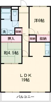 スカイヒルズ新道出の間取り画像