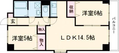 フォレスト壱番館の間取り画像