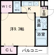 フジパレス岸和田駅北の間取り画像