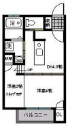 コンフォール石坂の間取り画像