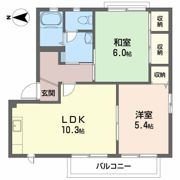 シャーメゾンST．大生院 B棟の間取り画像