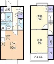 グラントス西ノ宮 C棟の間取り画像