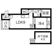 志賀本通ヒルズの間取り画像