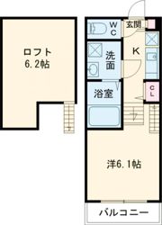 K Flatの間取り画像
