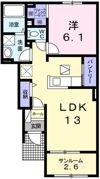 サニー青山の間取り画像