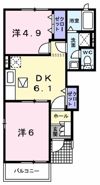 スプリングフィールドAの間取り画像
